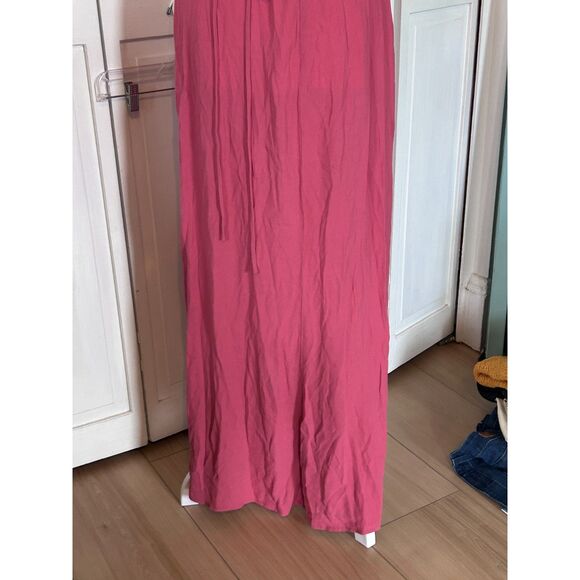 Reformation V-Neck Cold Shoulder Wrap Dress - Size 6 - Picture 10 of 11